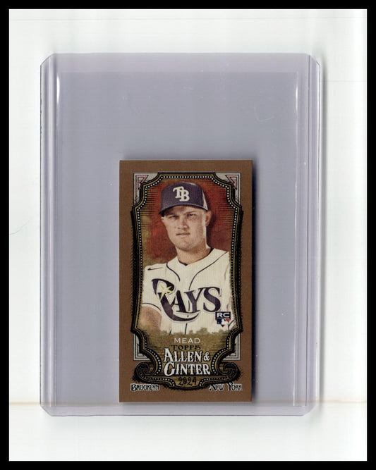 2024 Topps Allen & Ginter #14 Curtis Mead Mini Gold Border