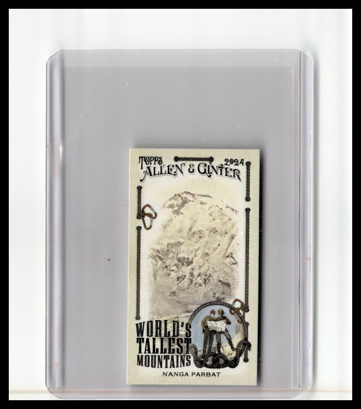 2024 Topps Allen & Ginter #WTM-9 Nanga Parbat Mini World's Tallest Mountains