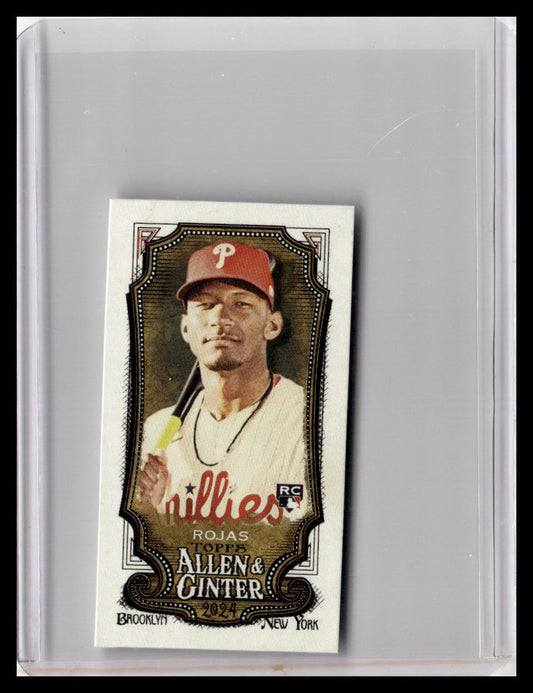 2024 Topps Allen & Ginter #69 Johan Rojas Mini
