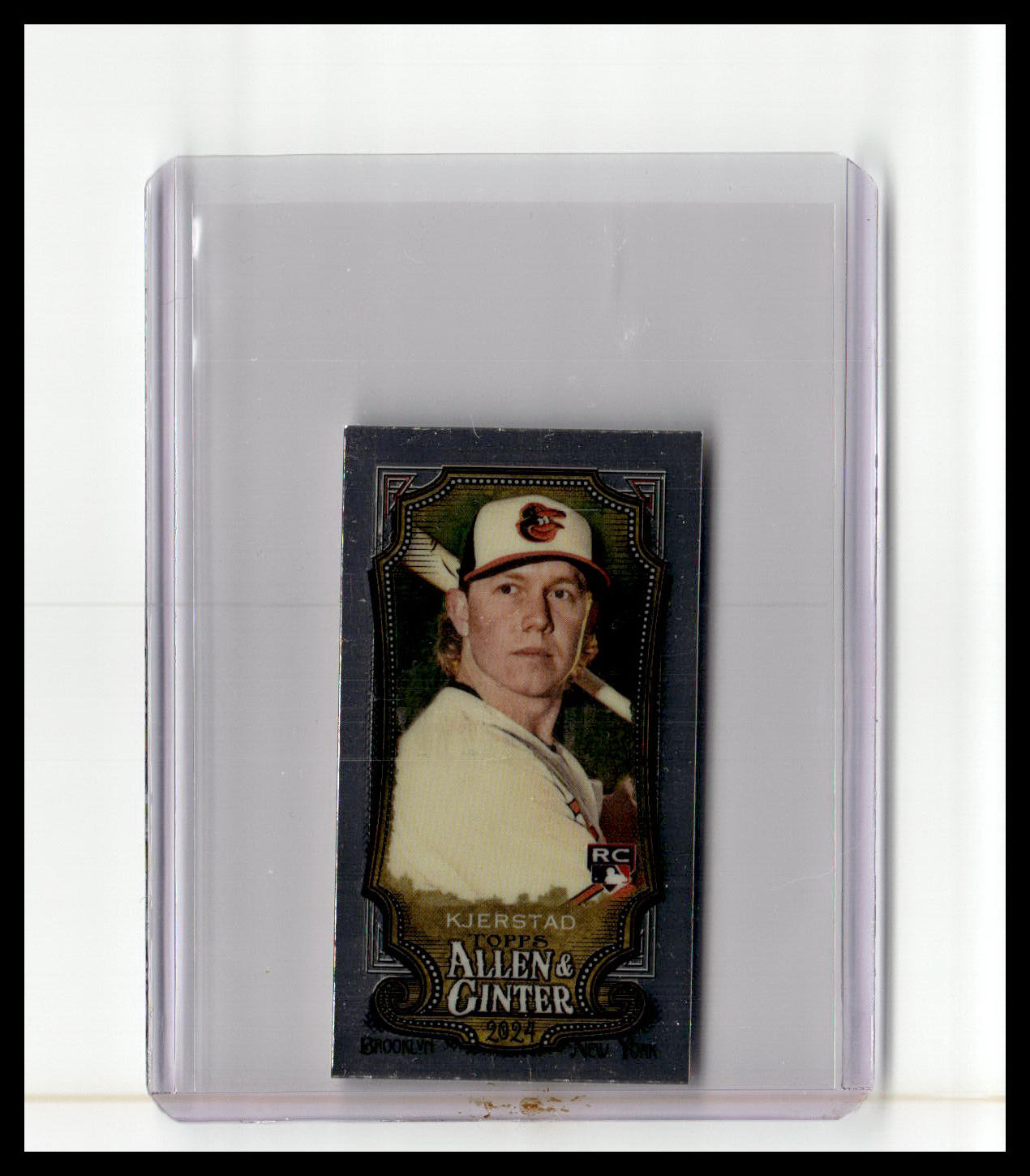 2024 Topps Allen & Ginter #49 Heston Kjerstad Mini Chrome