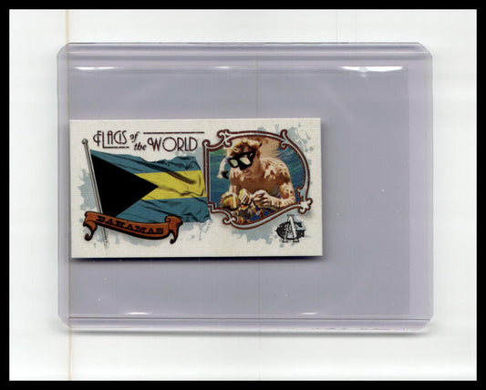 2024 Topps Allen & Ginter #FOTW-13 Bahamas Mini Flags of the World