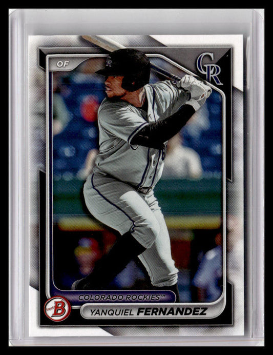 2024 Bowman #BP-90 Yanquiel Fernandez Prospects