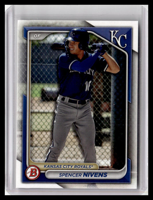 2024 Bowman #BP-37 Spencer Nivens Prospects