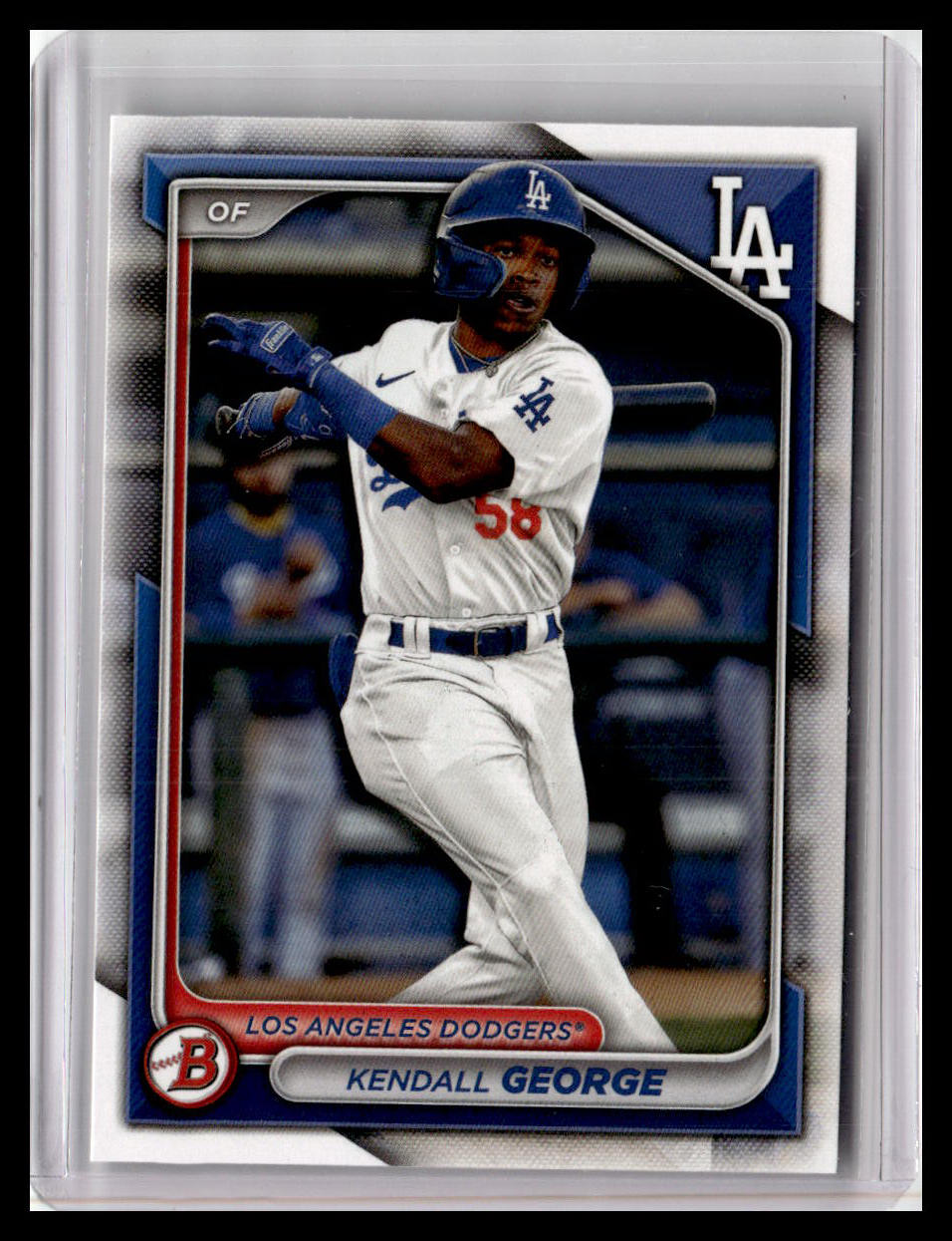 2024 Bowman #BP-58 Kendall George Prospects