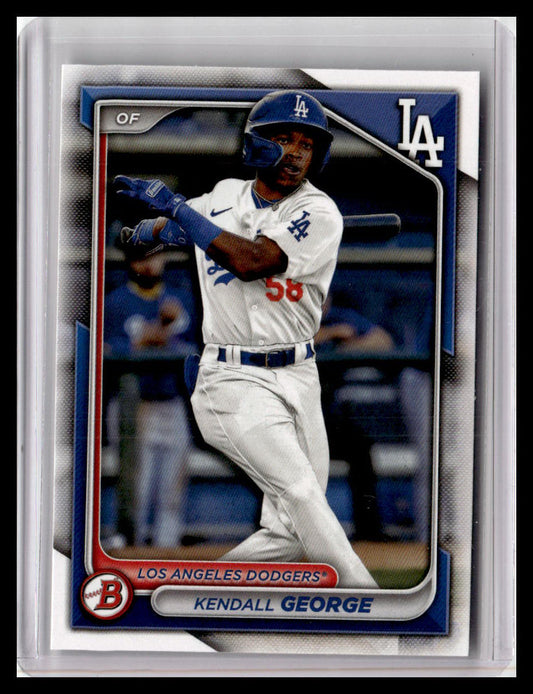 2024 Bowman #BP-58 Kendall George Prospects