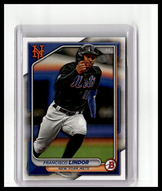 2024 Bowman #38 Francisco Lindor