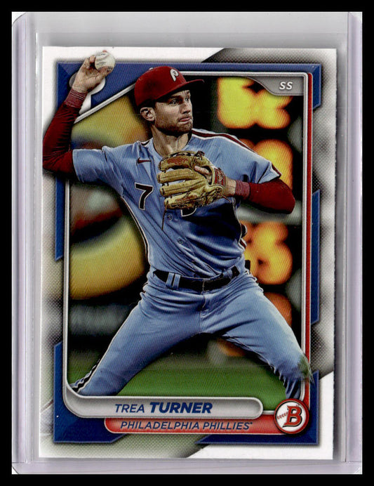 2024 Bowman #4 Trea Turner