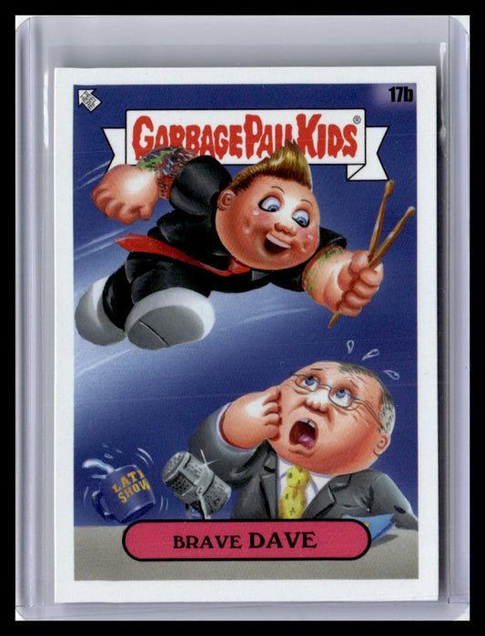 2024 Topps Garbage Pail Kids: Battle of the Bands Green Day #17b Brave Dave
