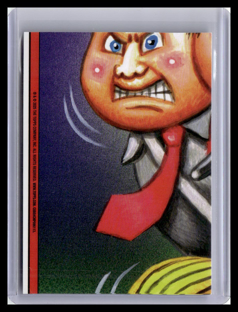 2024 Topps Garbage Pail Kids: Battle of the Bands Green Day #22a Burnin Vernon