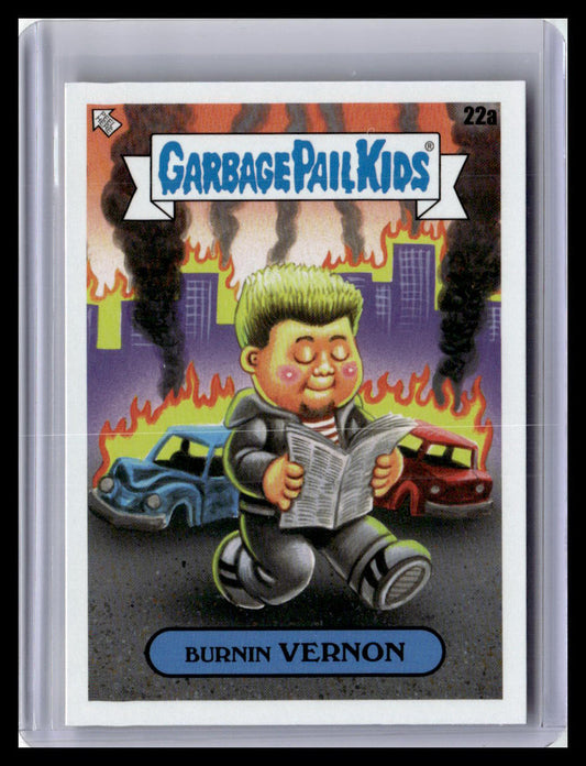 2024 Topps Garbage Pail Kids: Battle of the Bands Green Day #22a Burnin Vernon