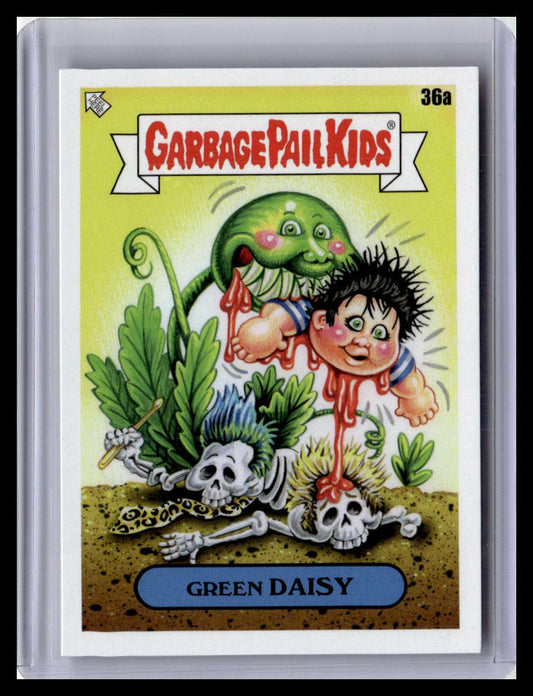 2024 Topps Garbage Pail Kids: Battle of the Bands Green Day #36a Green Daisy