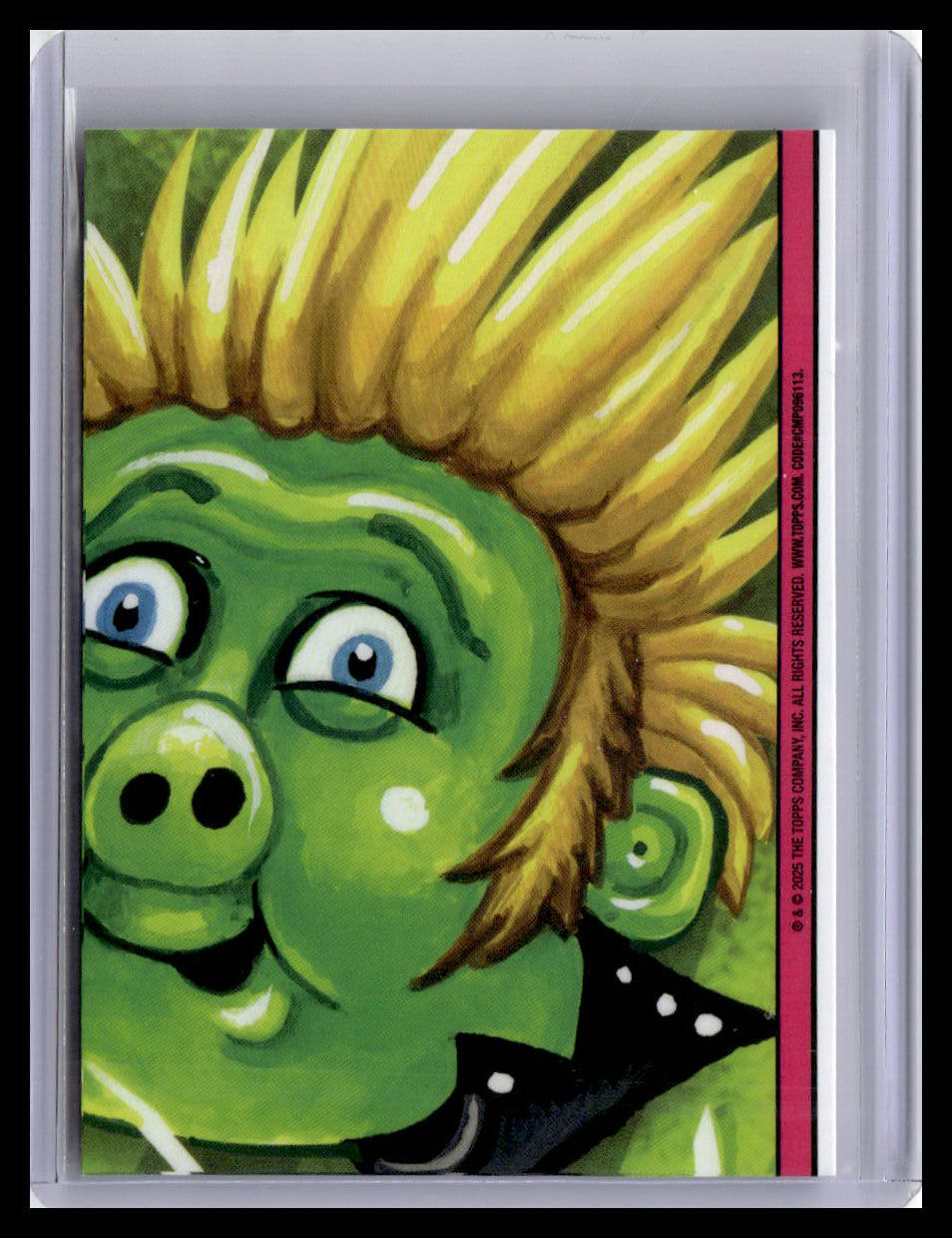 2024 Topps Garbage Pail Kids: Battle of the Bands Green Day #33b Prickle Rick