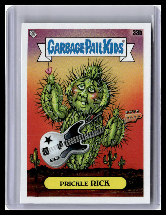 2024 Topps Garbage Pail Kids: Battle of the Bands Green Day #33b Prickle Rick