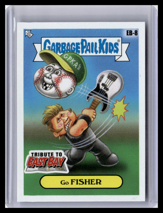 2024 Topps GPK: Battle of the Bands Green Day #EB-8 Go Fisher East Bay