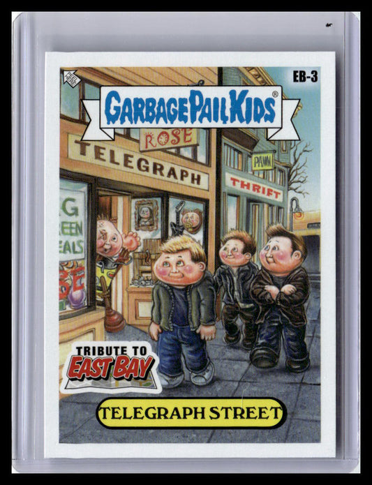 2024 Topps GPK: Battle of the Bands Green Day #EB-3 Telegraph Street East Bay