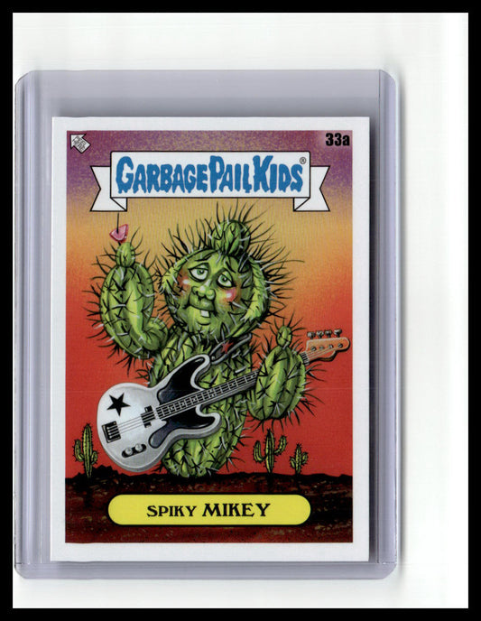 2024 Topps Garbage Pail Kids: Battle of the Bands Green Day #33a Spiky Mikey