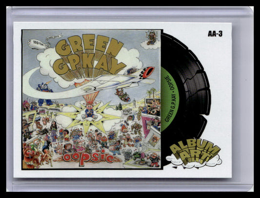 2024 Topps GPK: Battle of the Bands Green Day #AA-3 Oopsie Album Art
