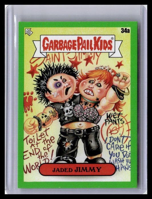 2024 Topps GPK: Battle of the Bands Green Day #34a Jaded Jimmy Booger Green