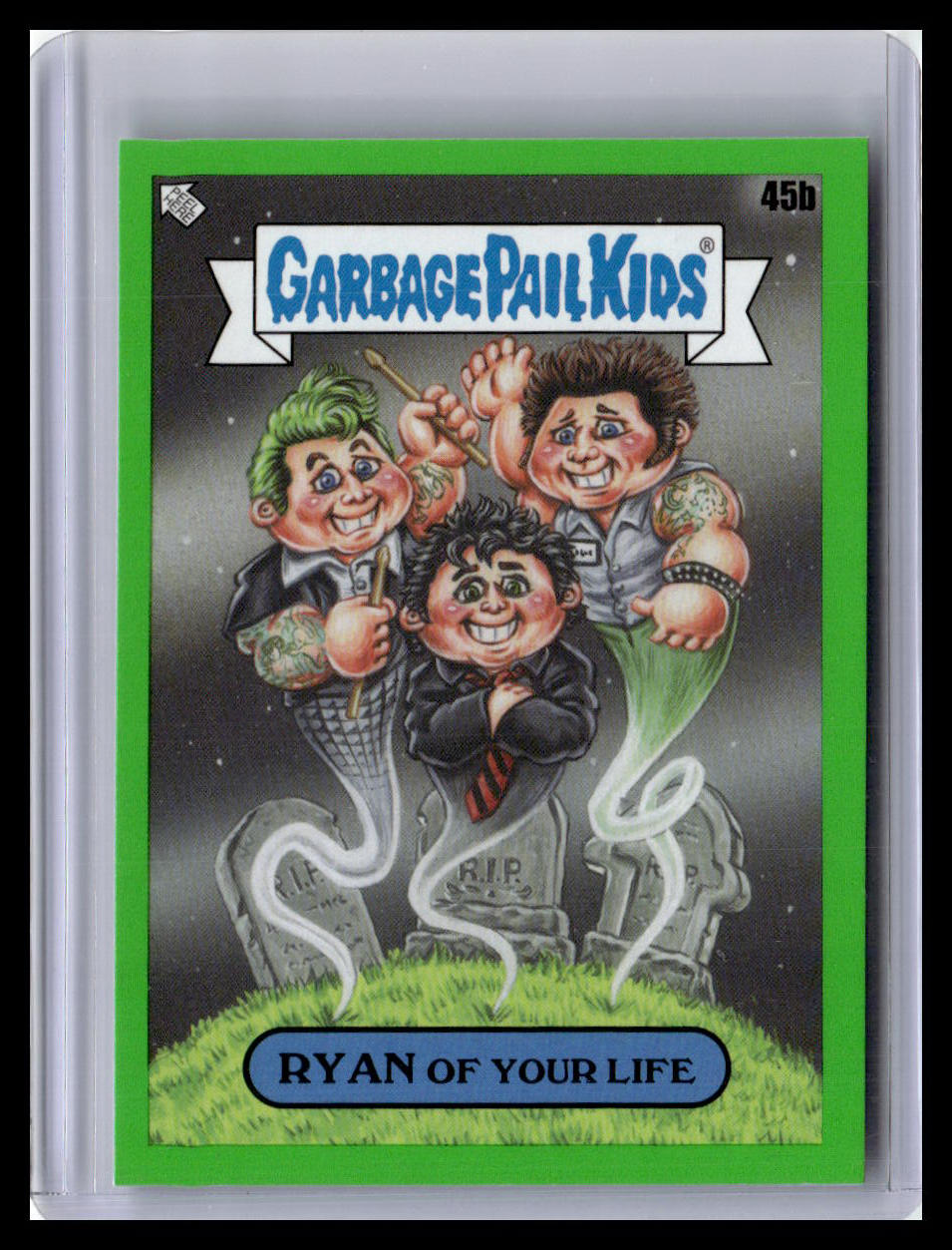 2024 Topps GPK: Battle of the Bands Green Day #45b Ryan Of Your Life Green