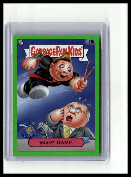 2024 Topps GPK: Battle of the Bands Green Day #17b Brave Dave Booger Green