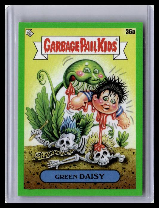 2024 Topps GPK: Battle of the Bands Green Day #36a Green Daisy Green Foil