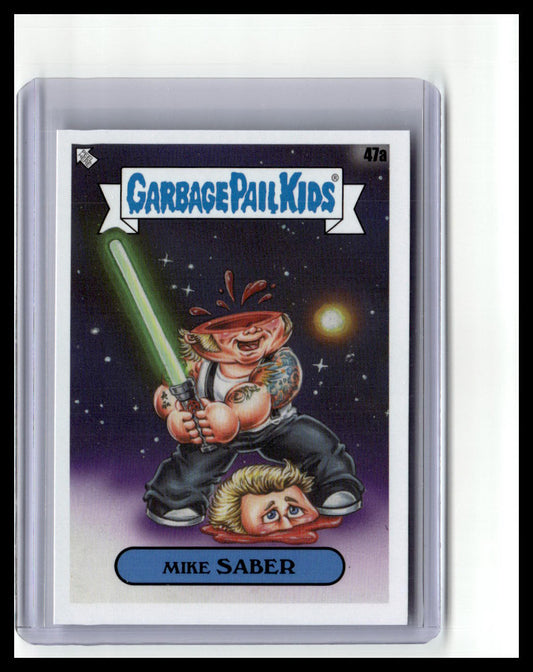 2024 Topps Garbage Pail Kids: Battle of the Bands Green Day #47a Mike Saber