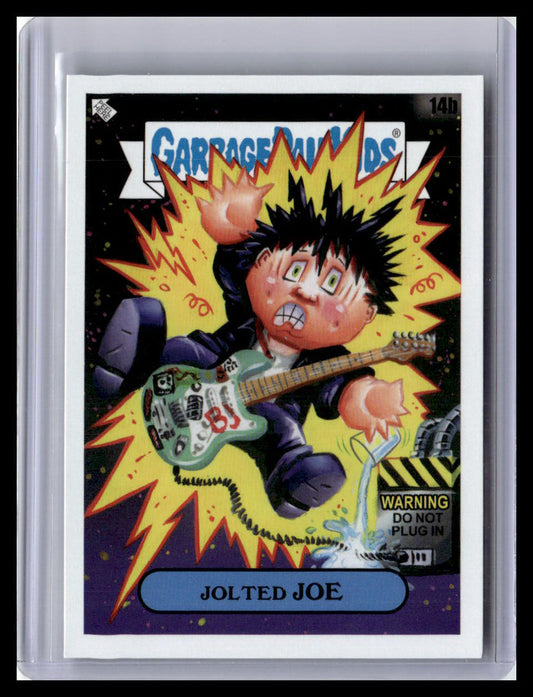 2024 Topps Garbage Pail Kids: Battle of the Bands Green Day #14b Jolted Joe
