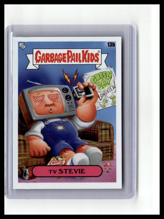 2024 Topps Garbage Pail Kids: Battle of the Bands Green Day #13b TV Stevie