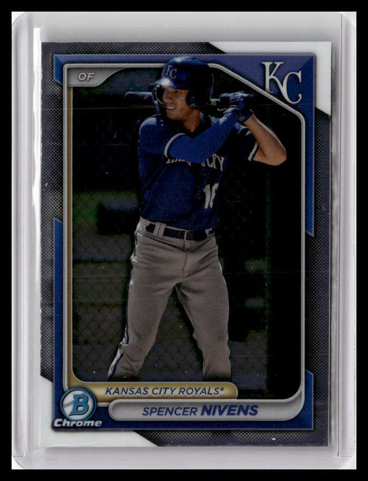 2024 Bowman #BCP-37 Spencer Nivens Chrome Prospects