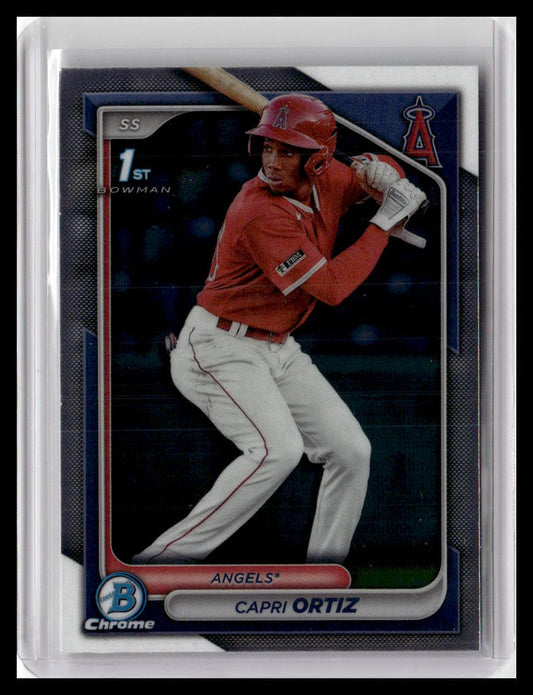 2024 Bowman #BCP-73 Capri Ortiz Chrome Prospects