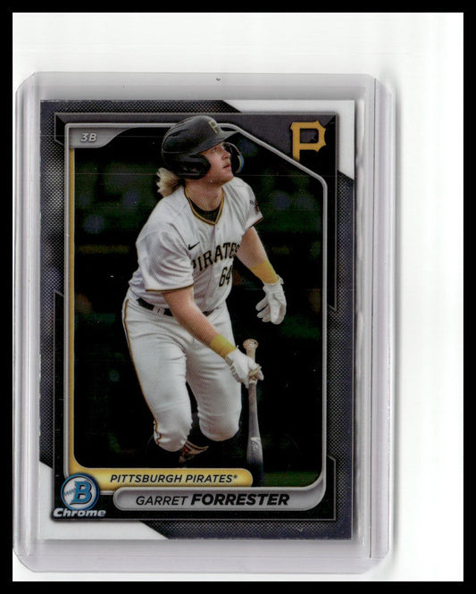 2024 Bowman #BCP-148 Garret Forrester Chrome Prospects