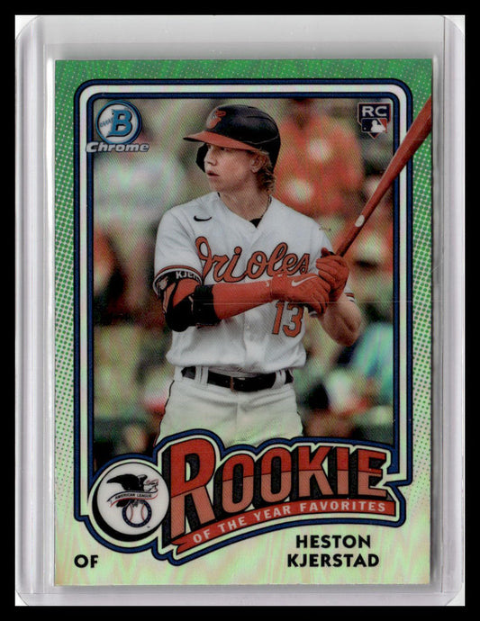2024 Bowman #ROY-14 Heston Kjerstad Rookie of the Year Favorites