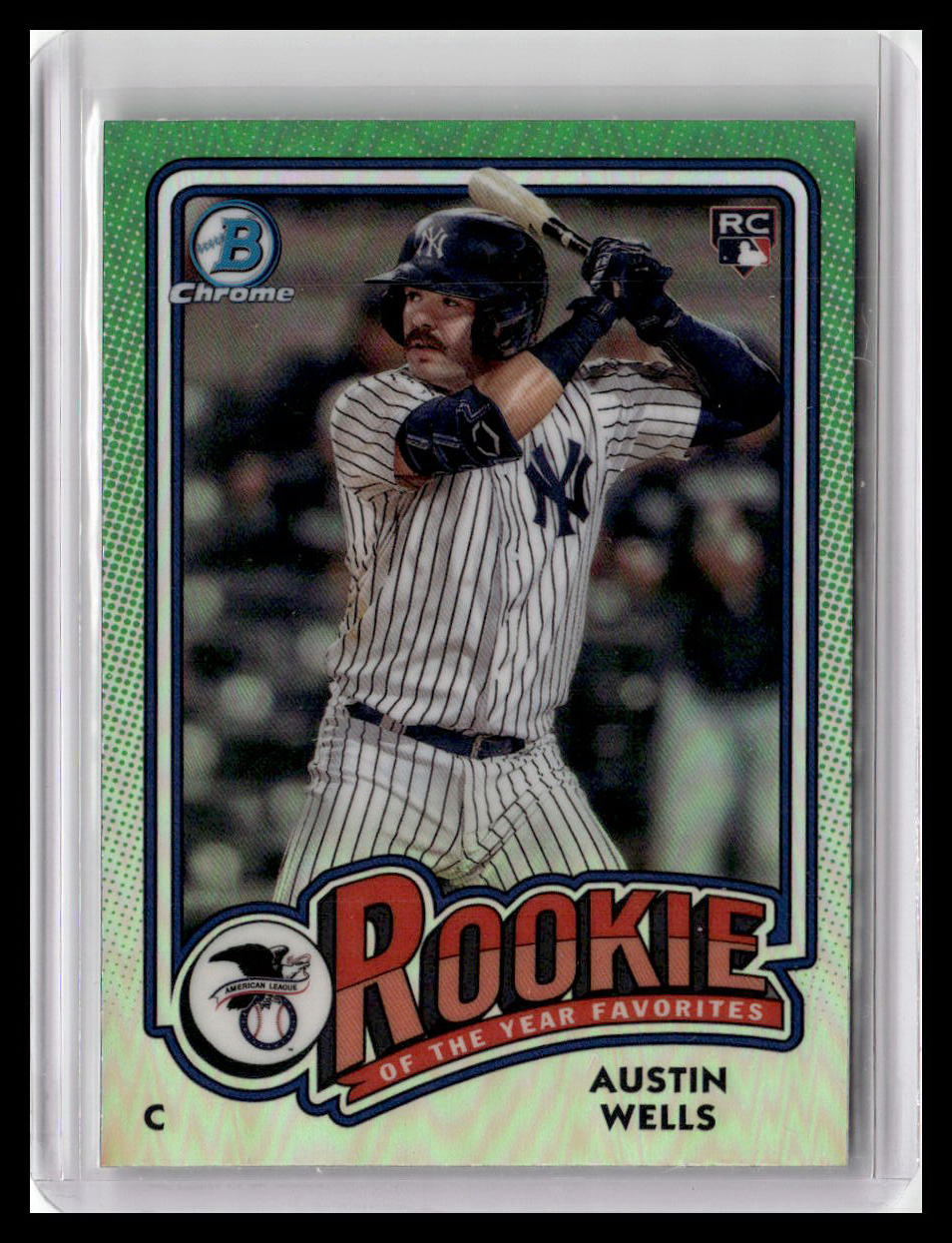 2024 Bowman #ROY-2 Austin Wells Rookie of the Year Favorites