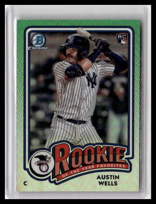 2024 Bowman #ROY-2 Austin Wells Rookie of the Year Favorites