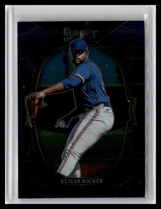 2023 Panini Select #56 Kumar Rocker Blue Prizm