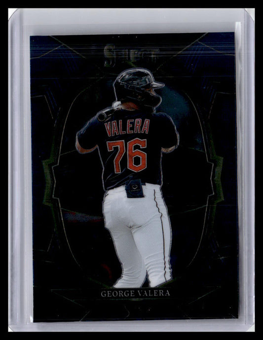 2023 Panini Select #41 George Valera Blue Prizm