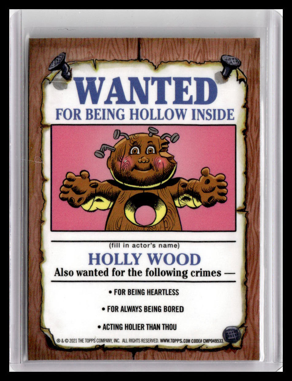 2021 Topps Chrome Garbage Pail Kids Original Series 4 #AN1a Trophy Trey