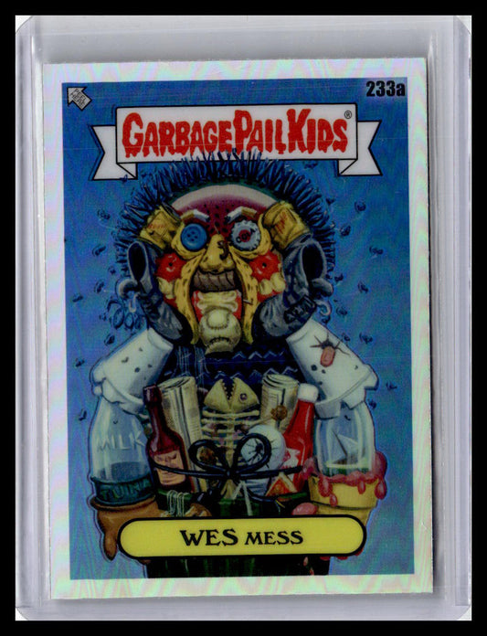 2023 Topps Chrome Garbage Pail Kids Original Series 6 #233a Wes Mess Refractor