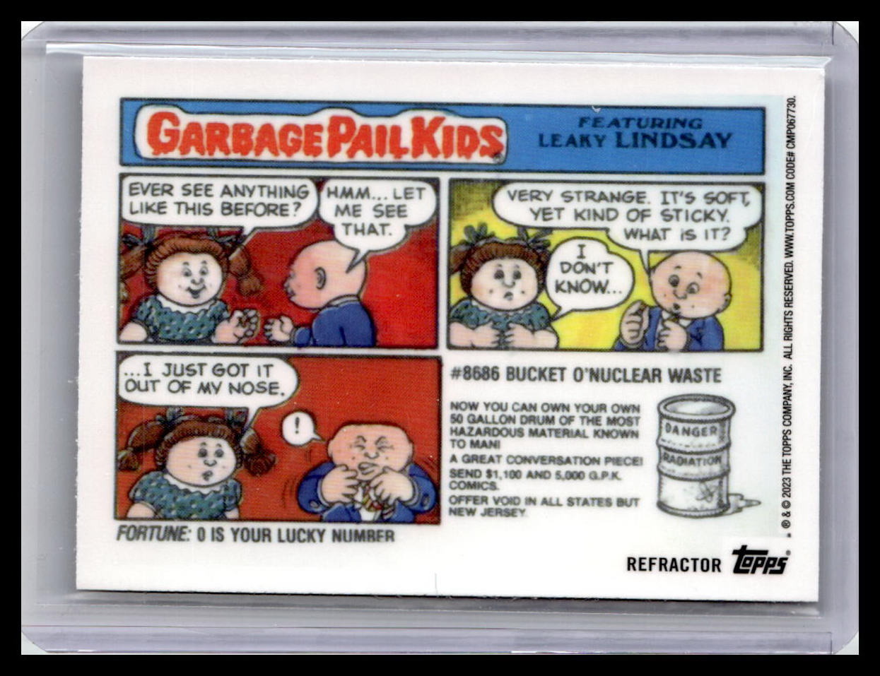 2023 Topps Chrome GPK Original Series 6 #239a Jerry Atric Refractor