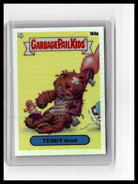 2021 Topps Chrome Garbage Pail Kids Original Series 4 #164a Teddy Bear Refractor