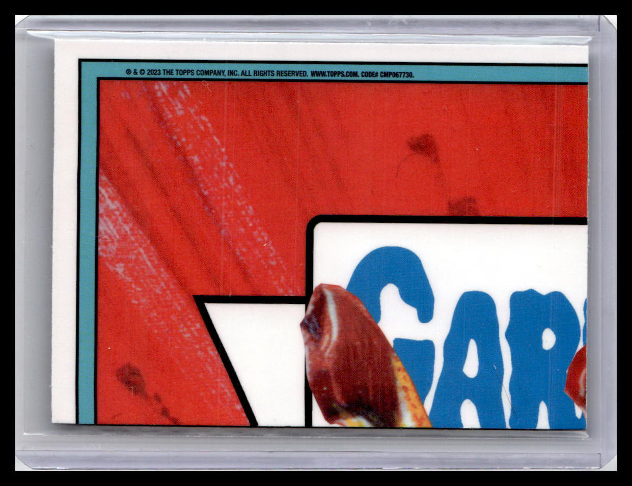 2023 Topps Chrome Garbage Pail Kids Original Series 6 #209a Whacked-Up Wally