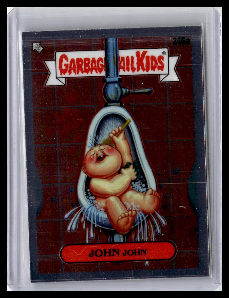 2023 Topps Chrome Garbage Pail Kids Original Series 6 #246a John John
