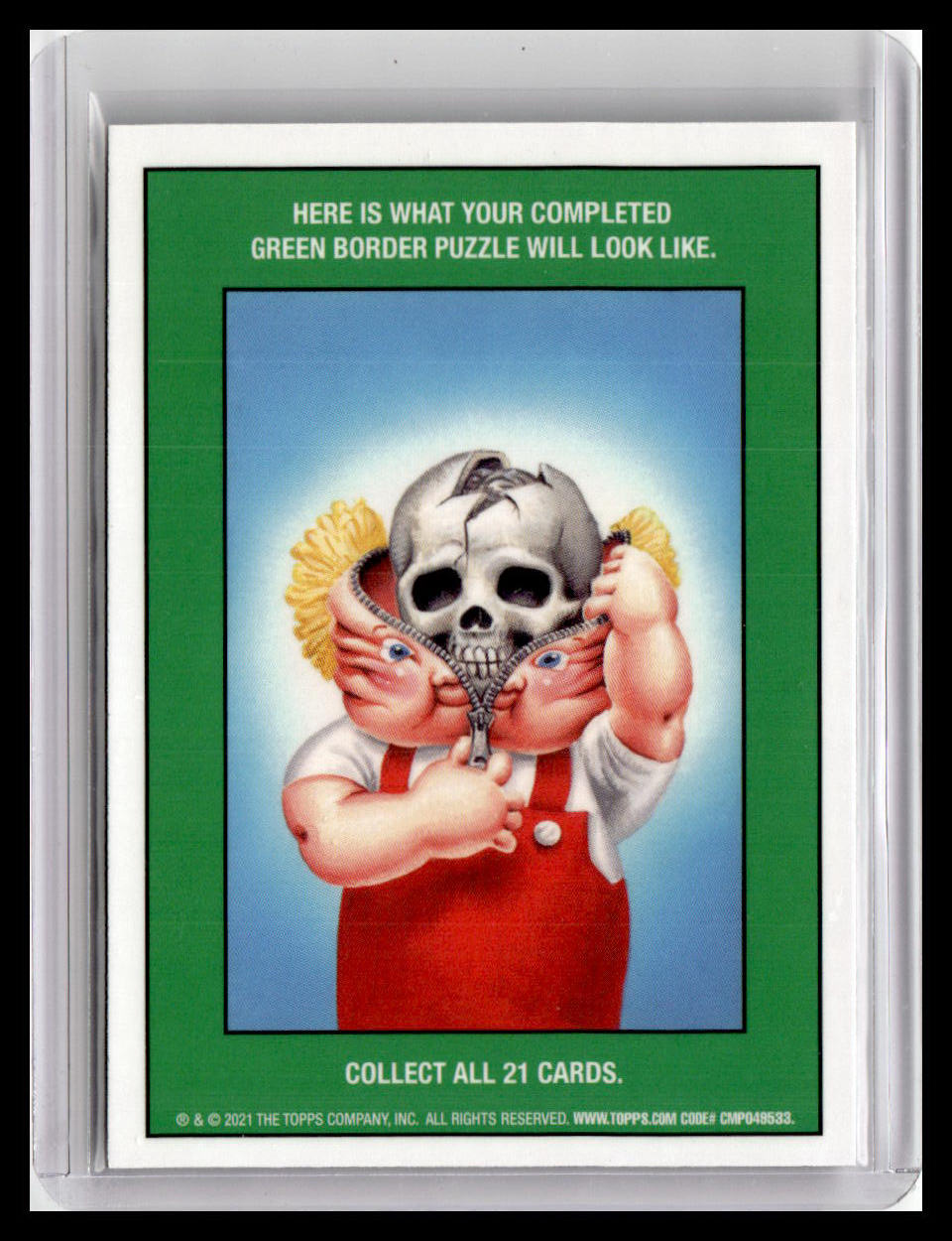 2021 Topps Chrome GPK Original Series 4 #156a Warrin' Warren Refractor