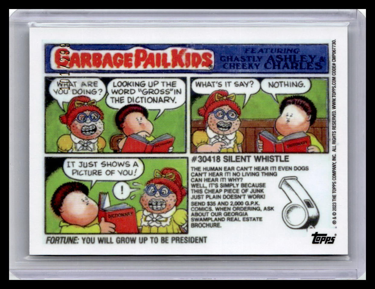 2023 Topps Chrome GPK Original Series 6 #230b Handy Andy Green Wave Refractor