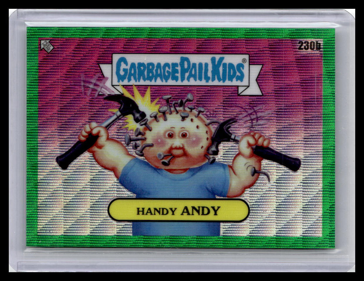 2023 Topps Chrome GPK Original Series 6 #230b Handy Andy Green Wave Refractor