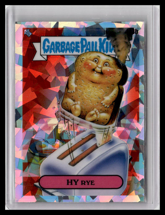 2021 Topps Chrome Garbage Pail Kids OS 4 #143b Hy Rye Atomic Refractor 1