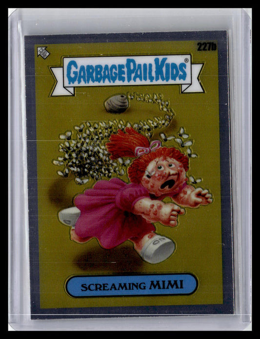 2023 Topps Chrome Garbage Pail Kids Original Series 6 #227b Screaming Mimi