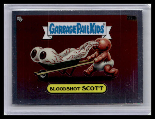 2023 Topps Chrome Garbage Pail Kids Original Series 6 #229b Bloodshot Scott