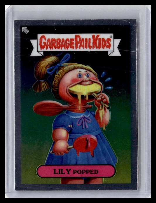 2023 Topps Chrome Garbage Pail Kids Original Series 6 #223b Lilly Popped