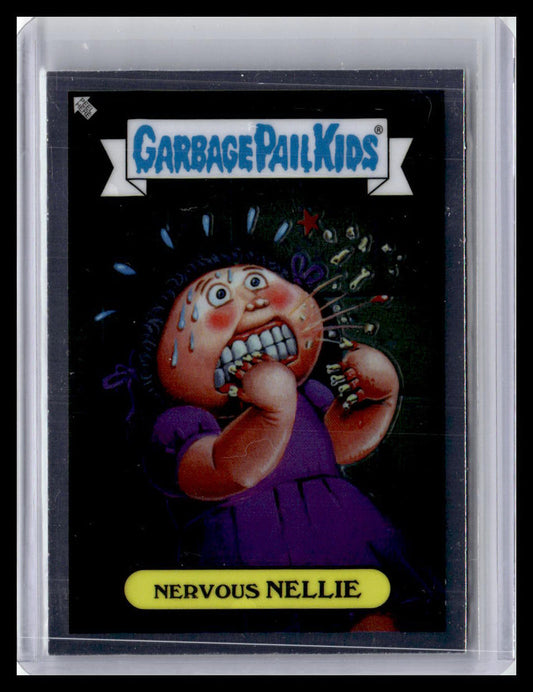 2023 Topps Chrome Garbage Pail Kids Original Series 6 #215b Nervous Nellie